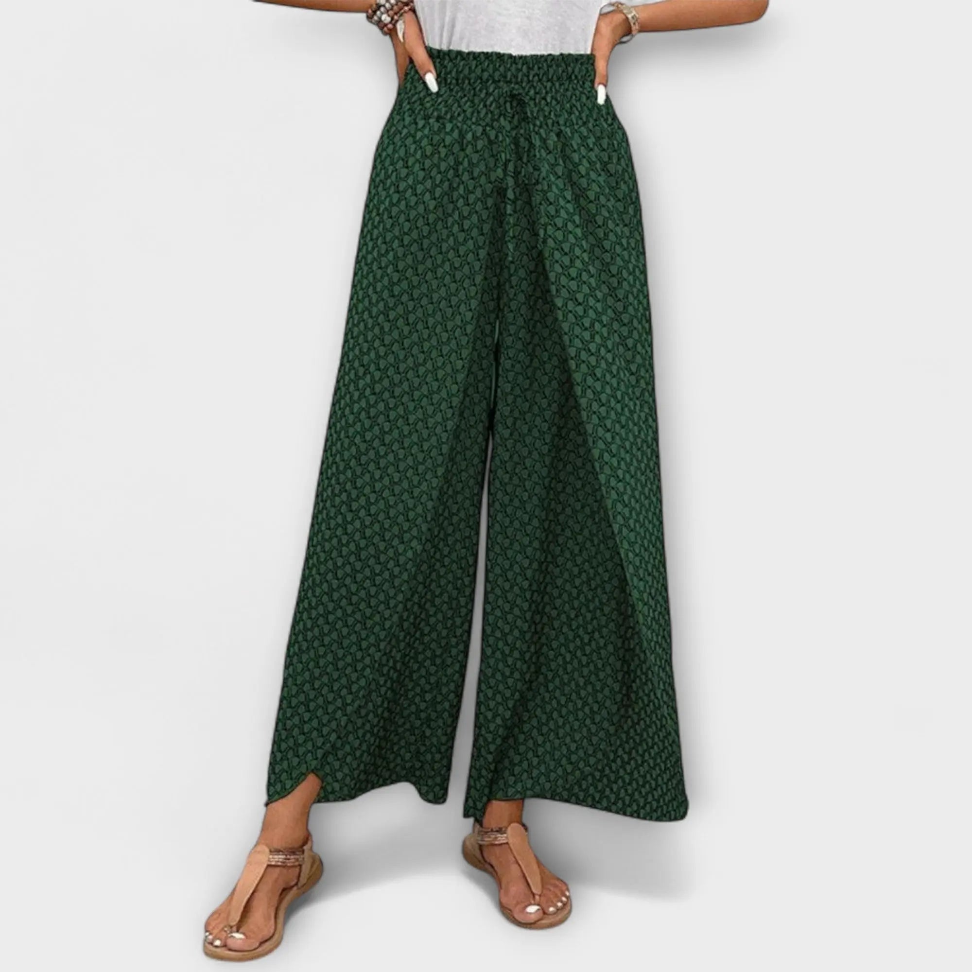 Chiara - Elegant Palazzo Trousers