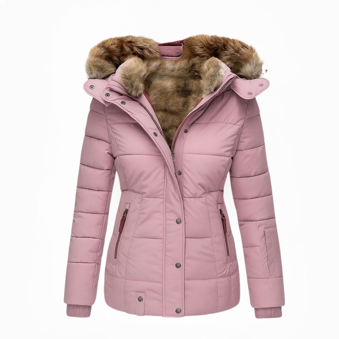 Tamara | Warm winter coat with soft fur lining