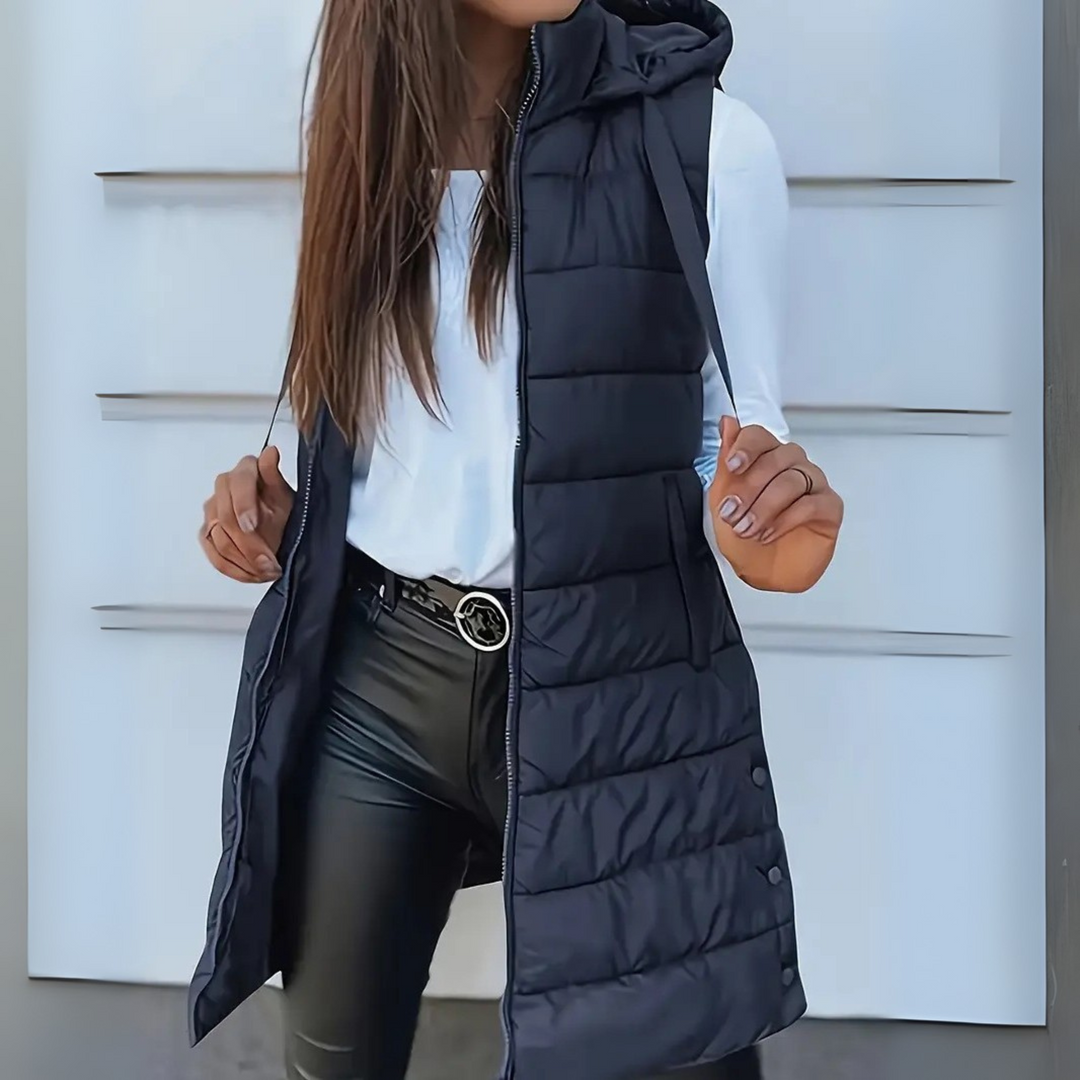 Isabella | Lightweight Sleeveless Puffer Gilet