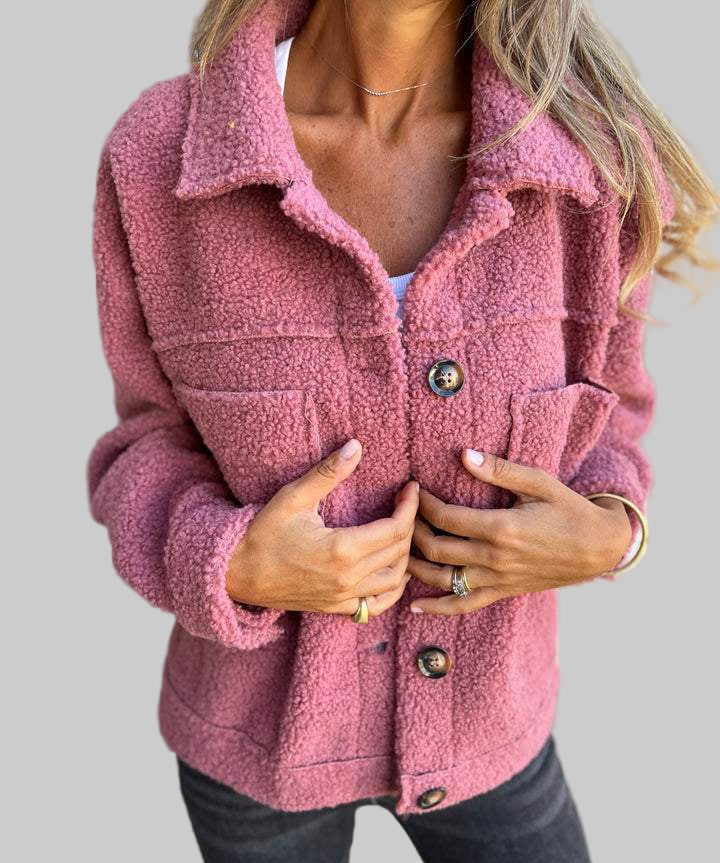 Antonia | Cosy Button-Up Jacket