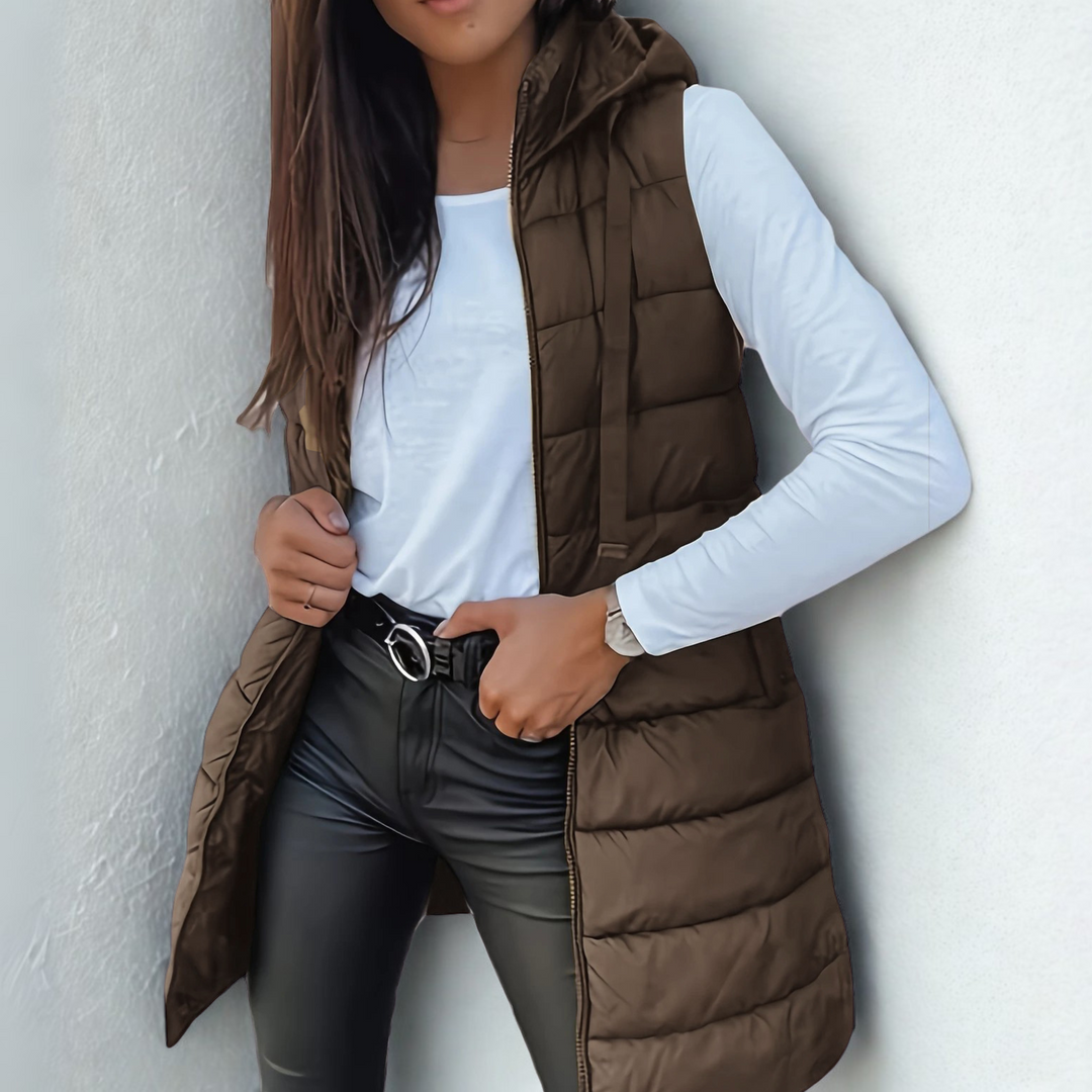 Isabella | Lightweight Sleeveless Puffer Gilet
