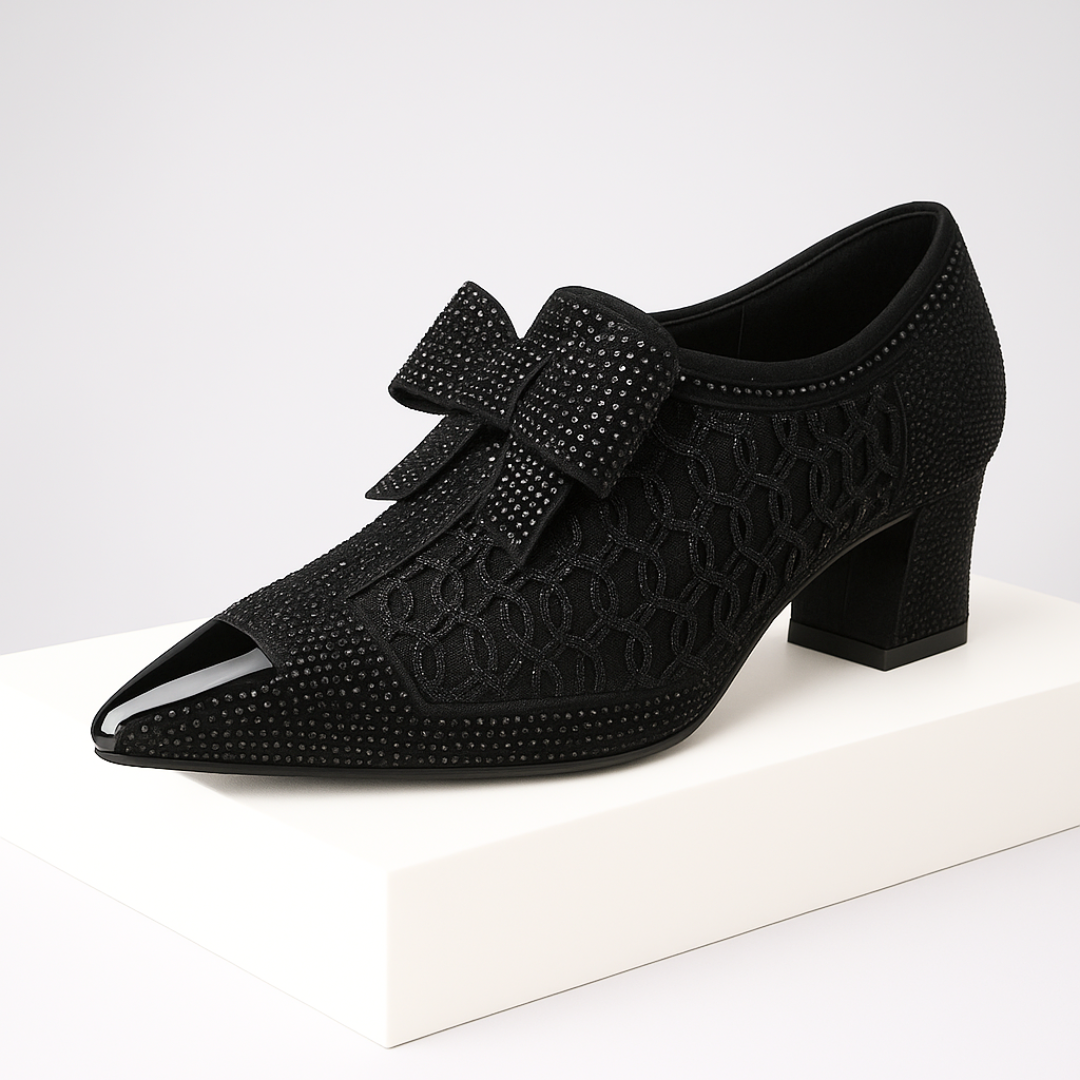 Vivienne Heeled Shoes with Bow