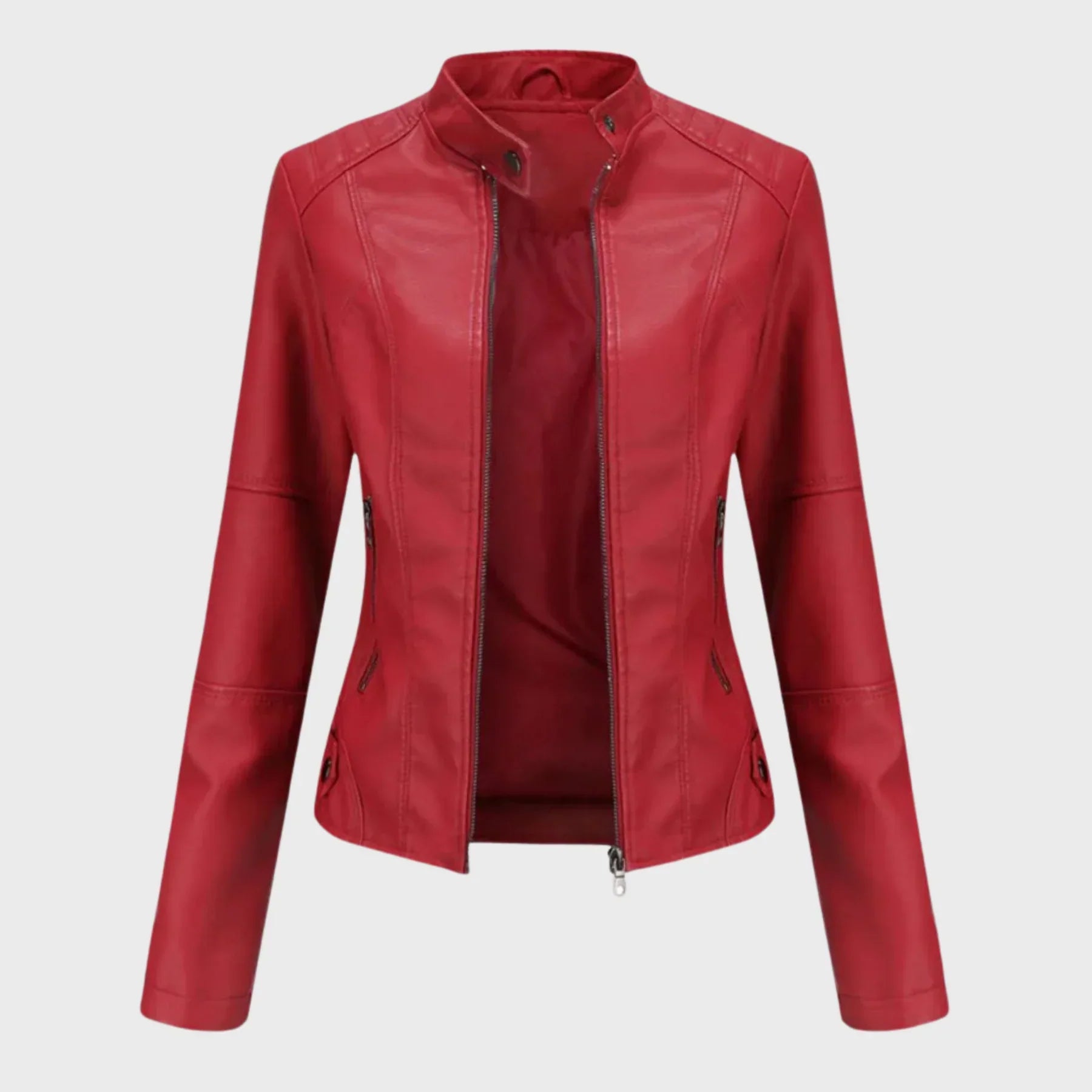 Romina | Casual Leather Jacket