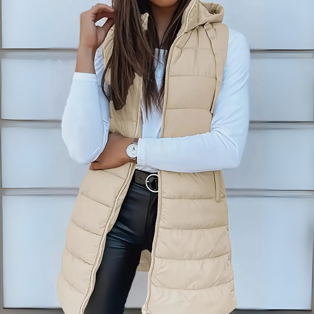 Isabella | Lightweight Sleeveless Puffer Gilet
