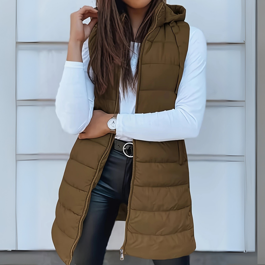Isabella | Lightweight Sleeveless Puffer Gilet