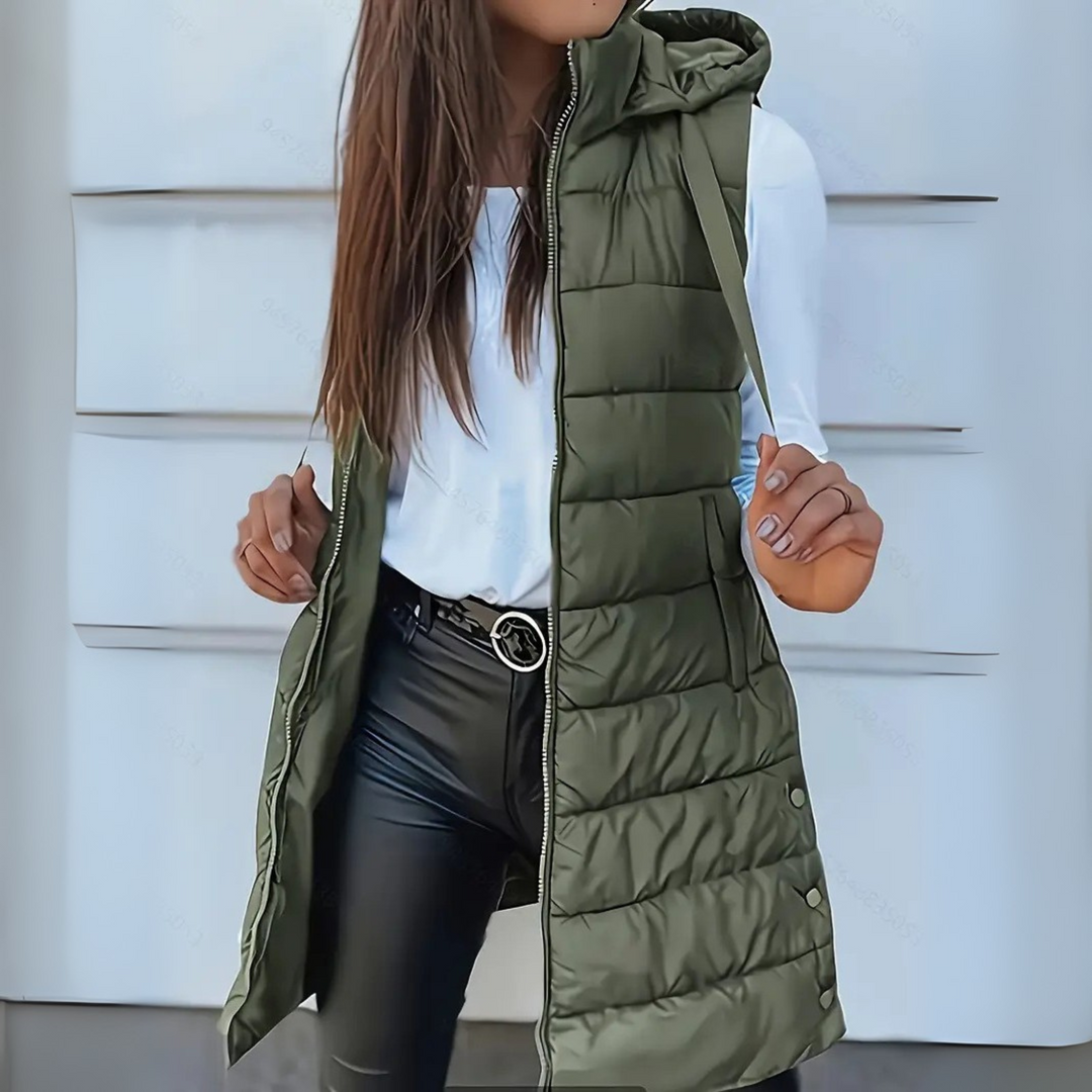 Isabella | Lightweight Sleeveless Puffer Gilet