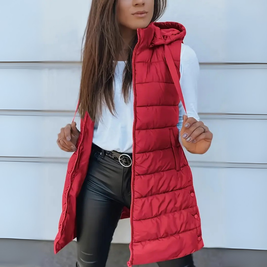 Isabella | Lightweight Sleeveless Puffer Gilet