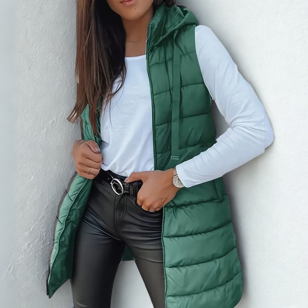 Isabella | Lightweight Sleeveless Puffer Gilet