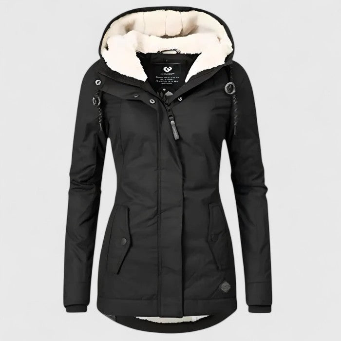 Lourdes | Waterproof Winter Jacket with Hood