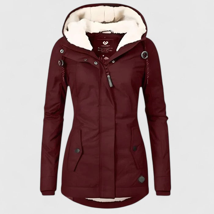 Lourdes | Waterproof Winter Jacket with Hood
