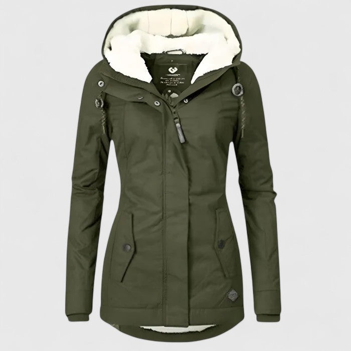 Lourdes | Waterproof Winter Jacket with Hood