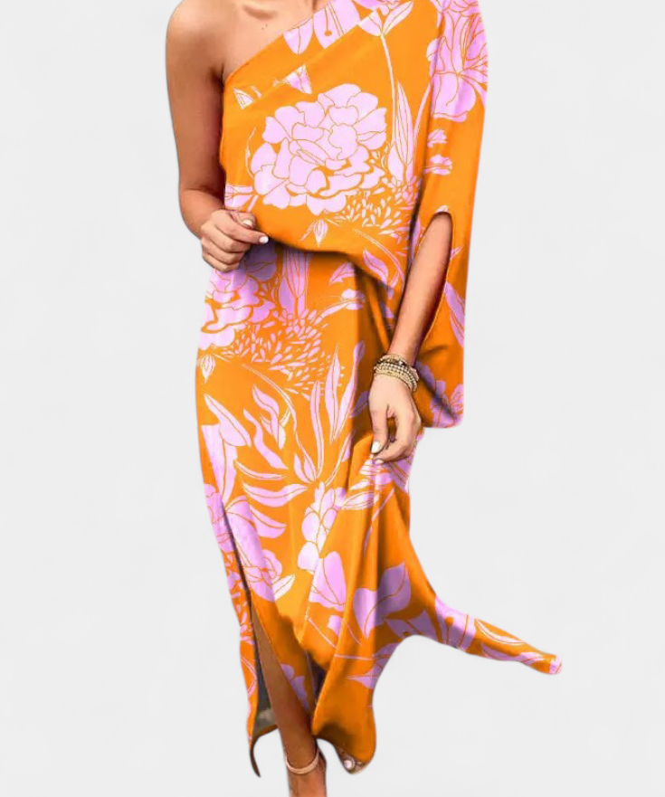 Carlena | One-Shoulder Dress