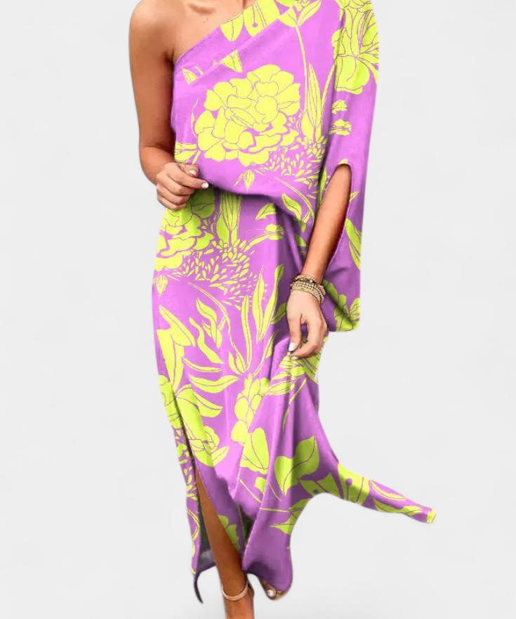 Carlena | One-Shoulder Dress