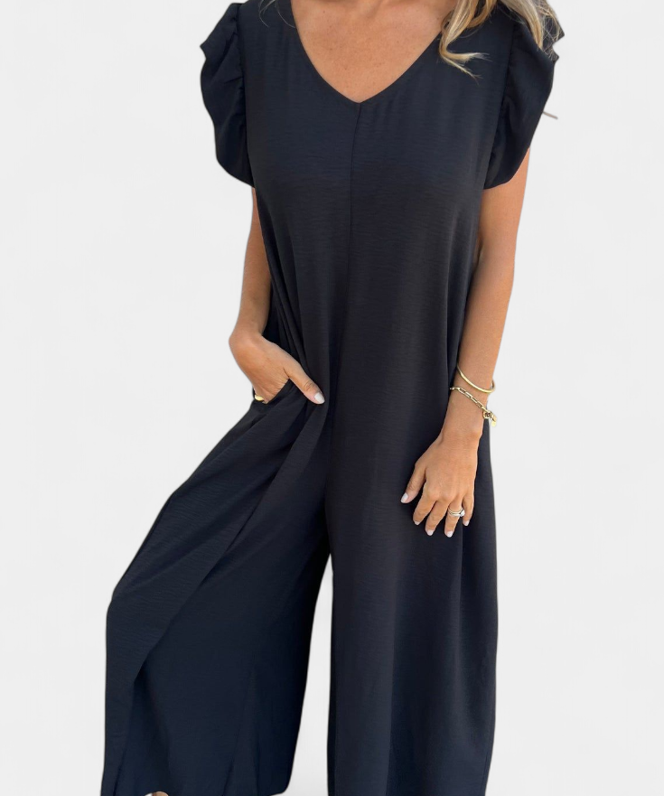 Isela | Leopard Print Jumpsuit