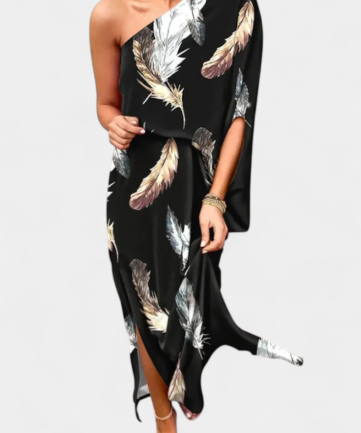 Carlena | One-Shoulder Dress