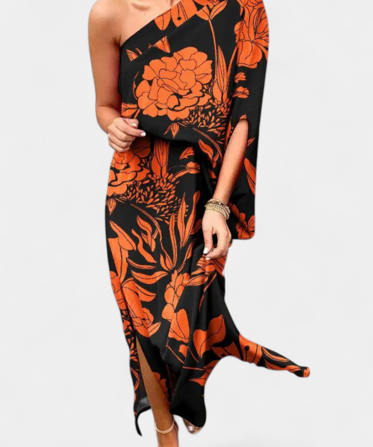 Carlena | One-Shoulder Dress