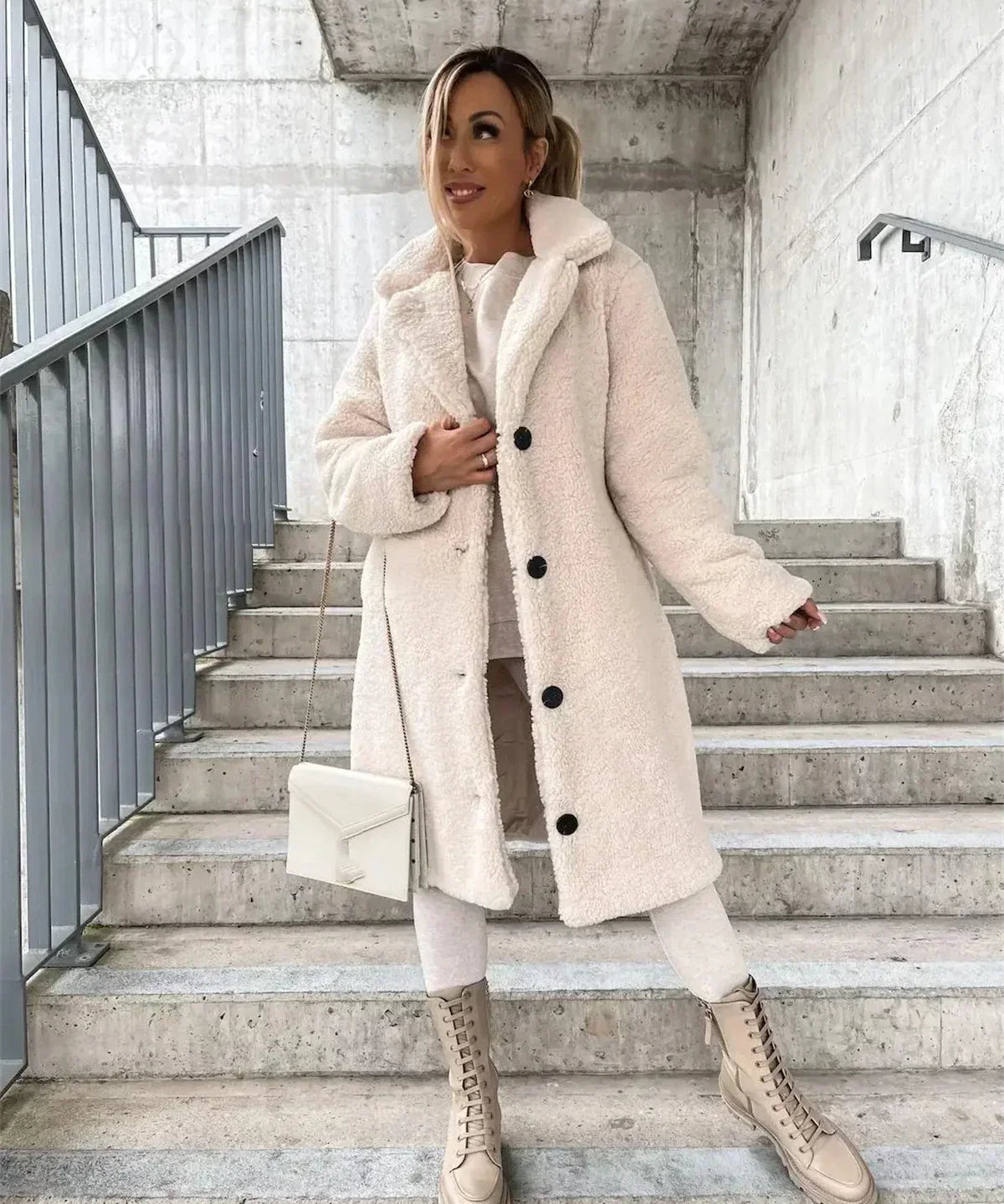 JESSICA | Cozy Teddy Fur Coat