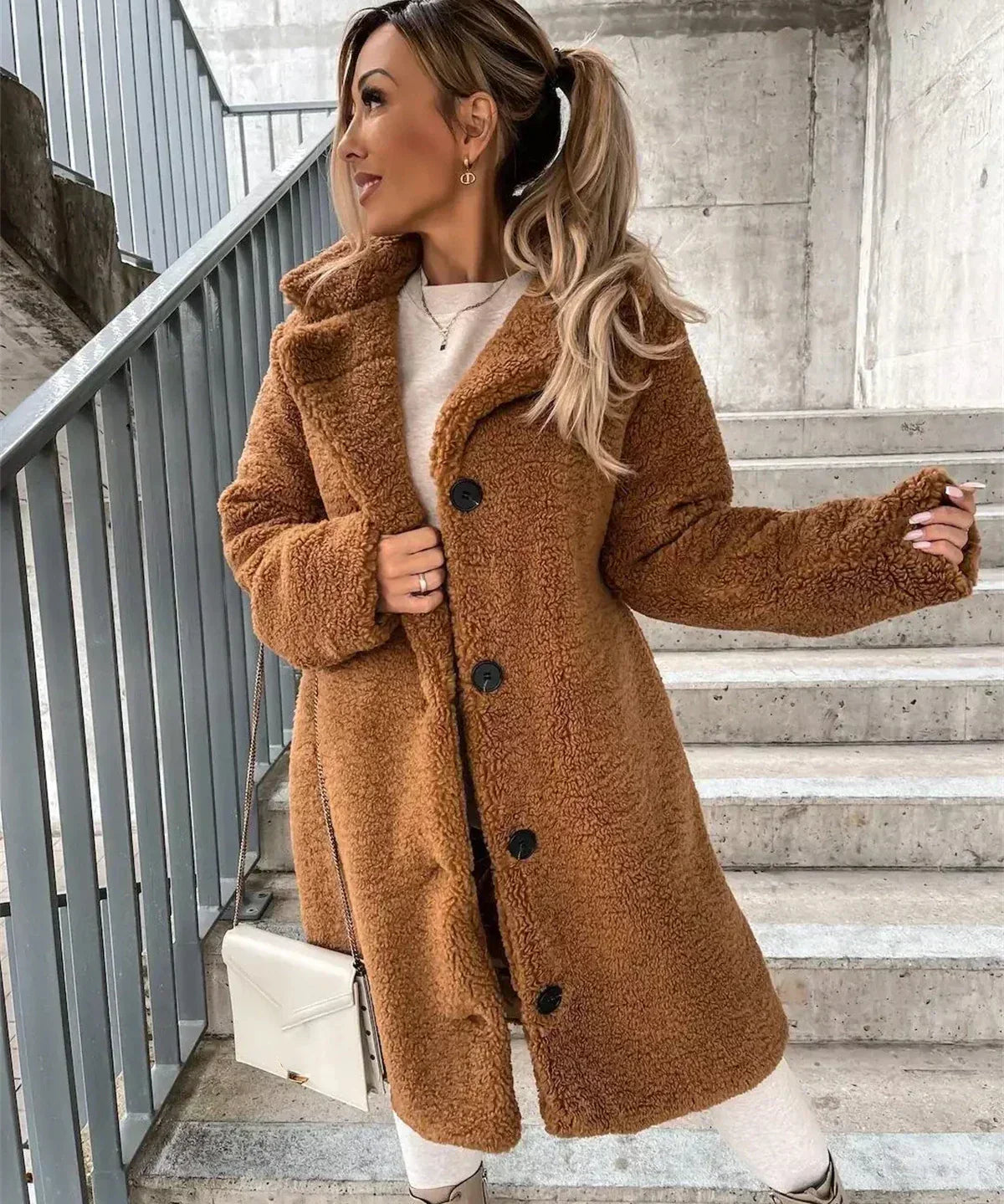 JESSICA | Cozy Teddy Fur Coat