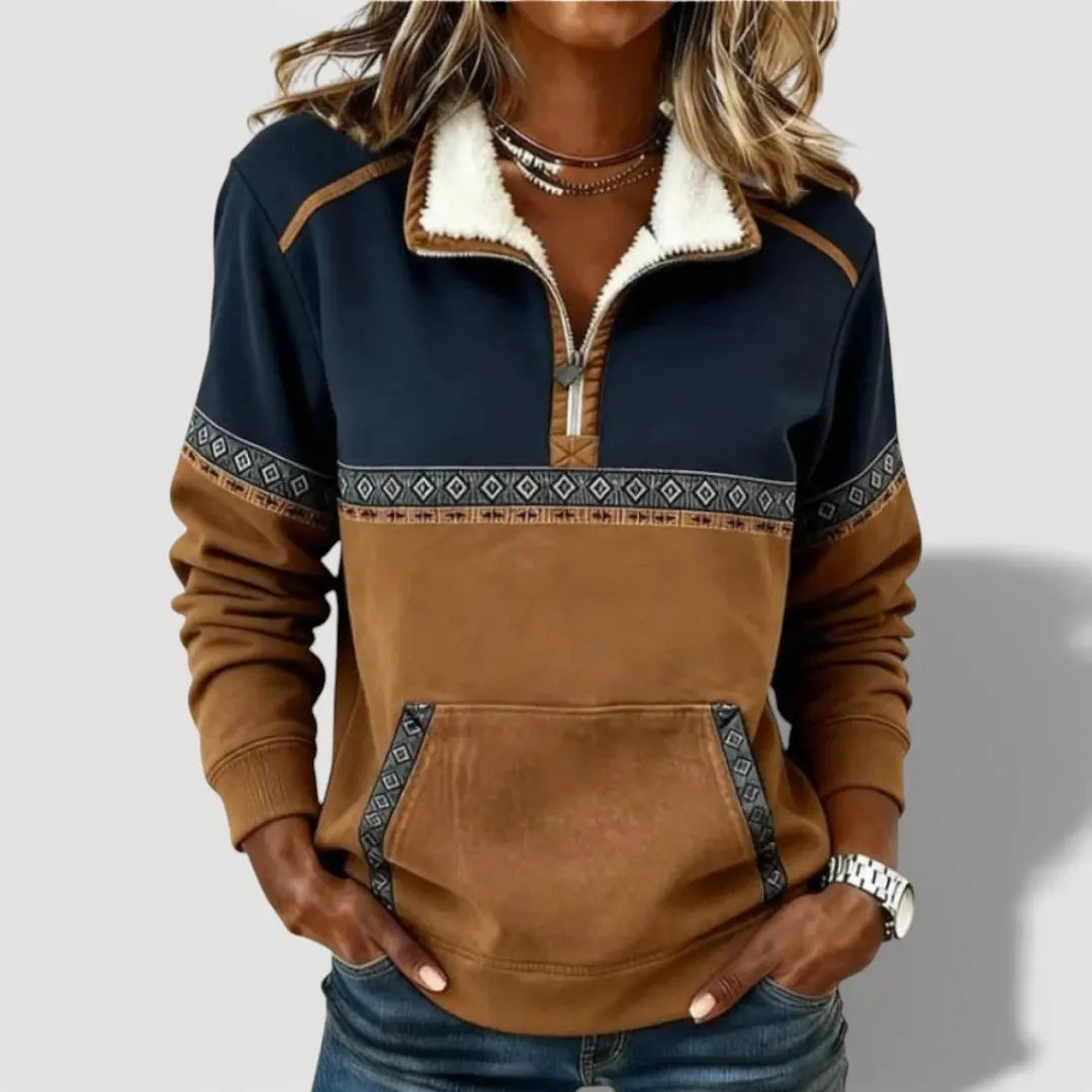 Vilja™ | Soft Half-Zip Sweater