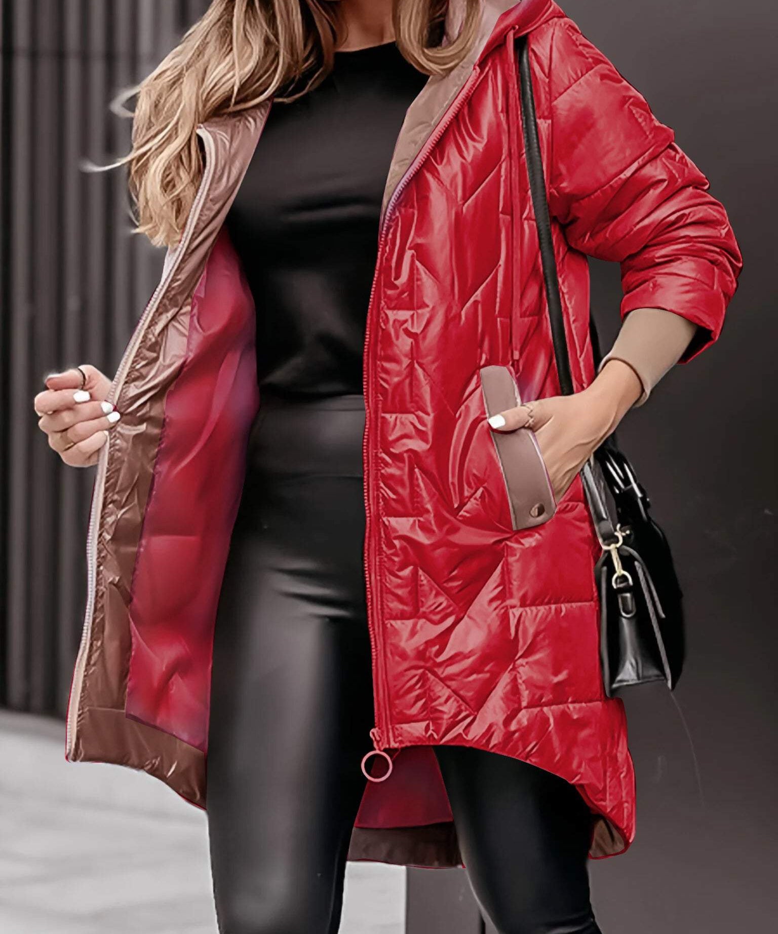 Elisa | Warm Hooded Coat