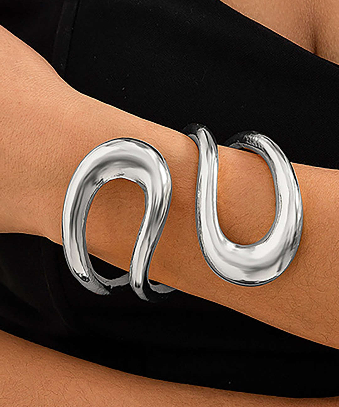 Asymmetrical Cut Bracelet