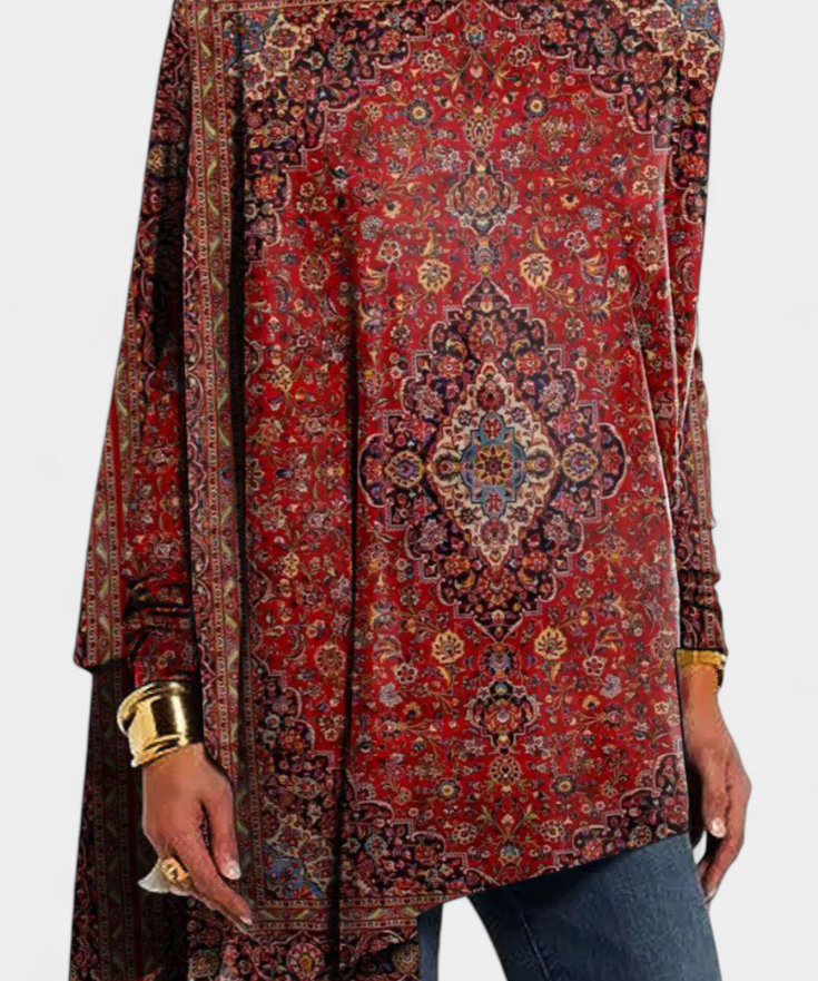 Andina Elegant Boat Neck Jumper