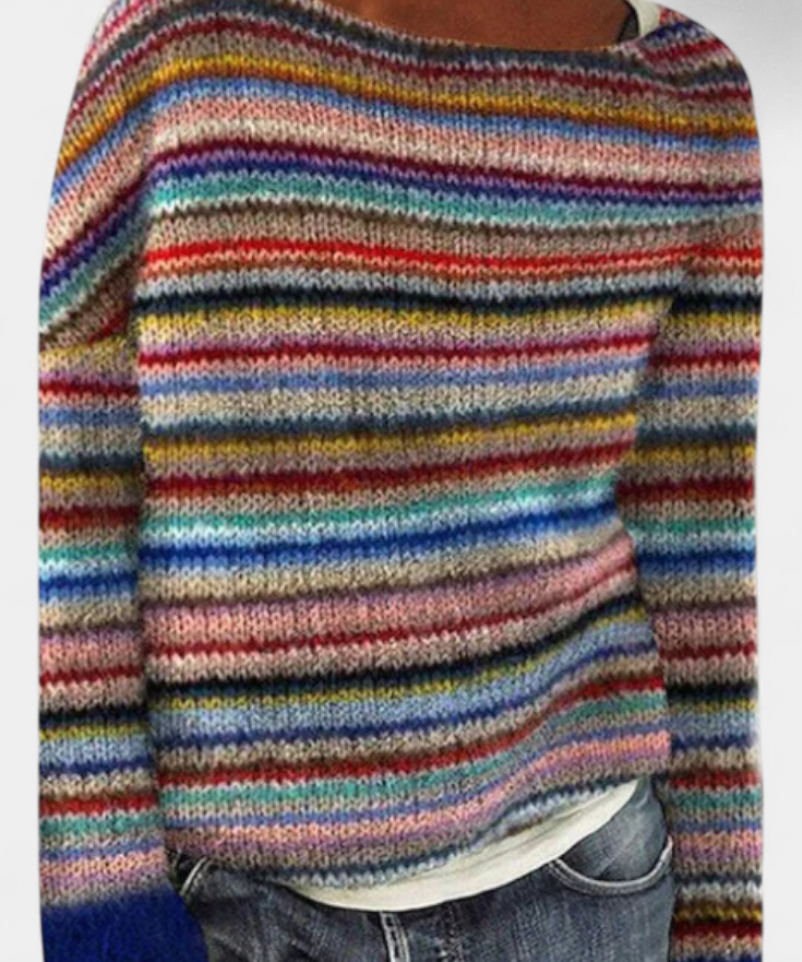 Jolessa Nordic Pattern Knit Jumper
