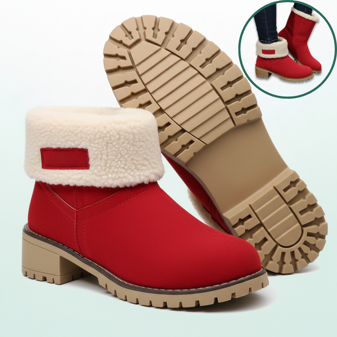 Almira™ Winter Ankle Boot with Heel