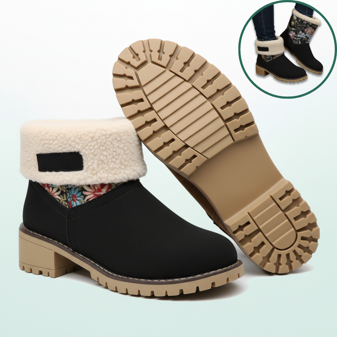 Almira™ Winter Ankle Boot with Heel