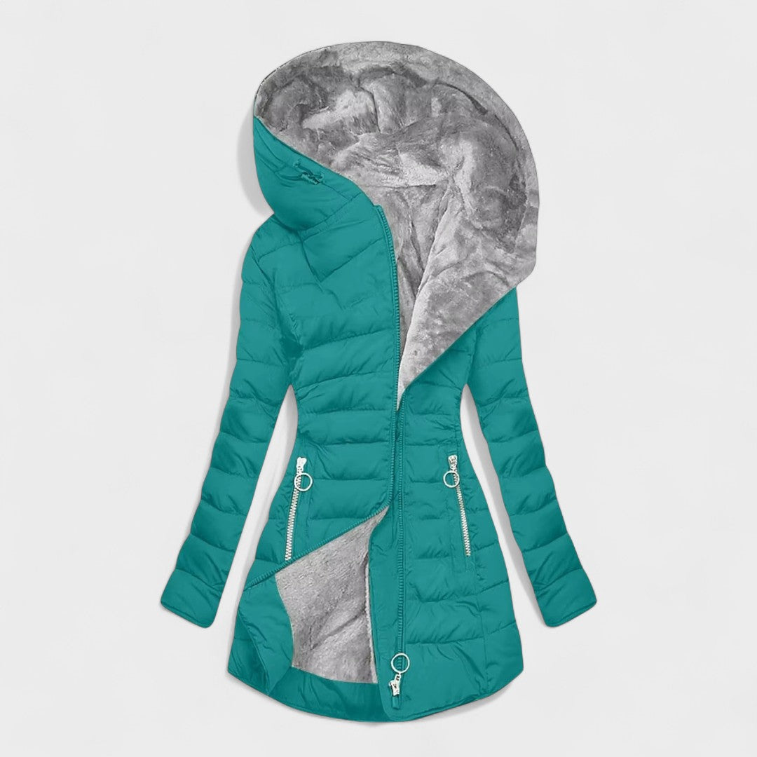 Beatrice™ | Warm Coat with Faux Fur Lining